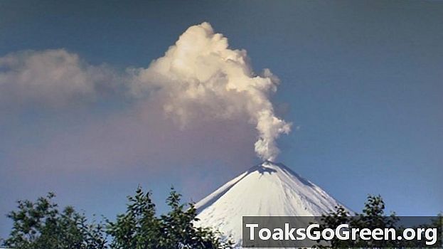 Purskab Vene liustikega kaetud vulkaan