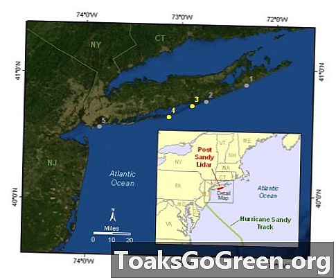 Sandy menyebabkan 30 tahun perubahan ke pantai NY, kajian menunjukkan