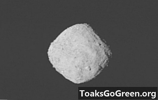 Gli scienziati stanno ora elaborando le immagini dell'asteroide Bennu