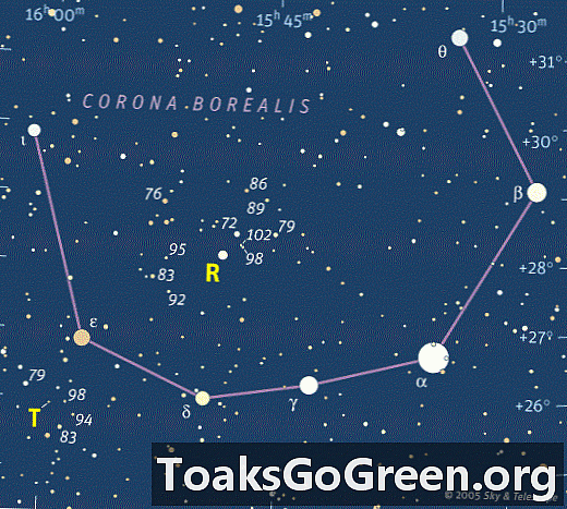Zobacz Corona Borealis, Korona Północna
