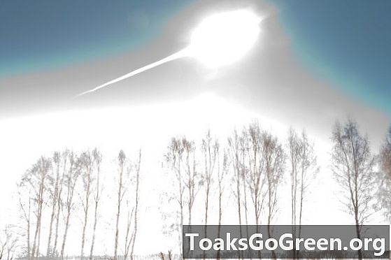 Schokaders in Russische meteoriet hielpen het uiteen te vallen