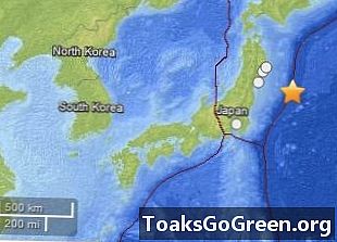 רעידת אדמה חזקה בעוצמה של 7.3 ו צונאמי קטן פוגעת בצפון מזרח יפן
