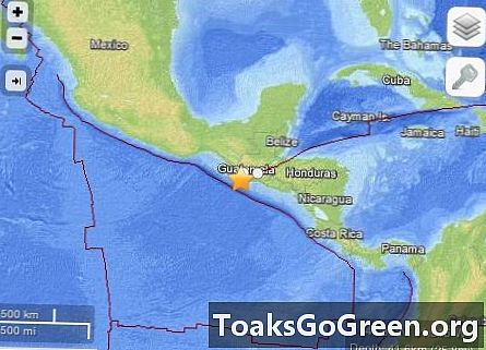 Silne trzęsienie ziemi o sile 7,4 uderzy w wybrzeże Pacyfiku Gwatemali