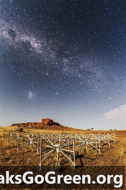 Synkroniserede teleskoper sætter grænser for mystiske bursts