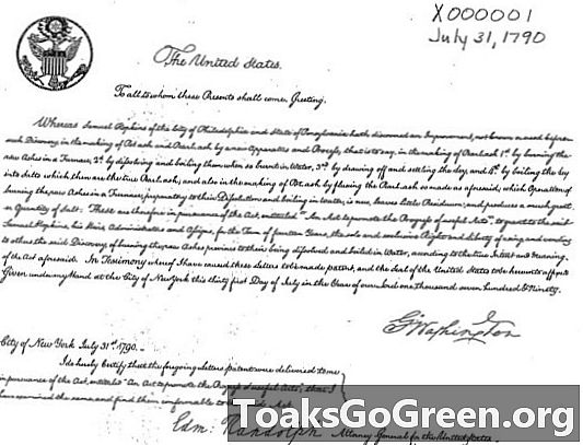 Овај научни датум: први амерички патент издат
