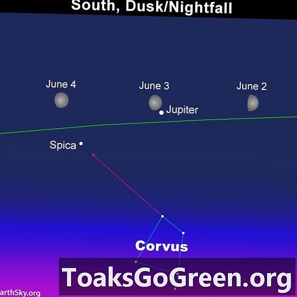 Luna y Júpiter el 3 de junio - Otro