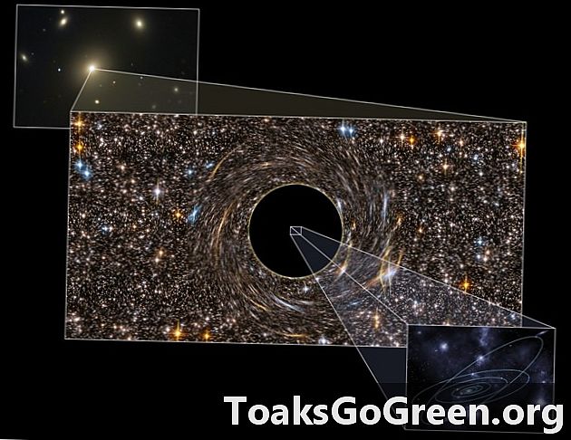 Două găuri negre record-record găsite în apropiere