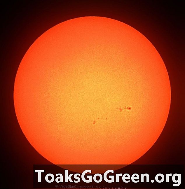 Uppdatering av solfleksgruppen 11 gånger så bred som jorden