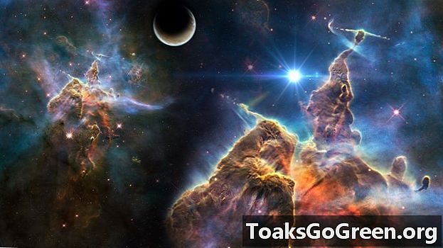 Imágenes actualizadas de Eagle Nebula, también conocido como Pillars of Creation