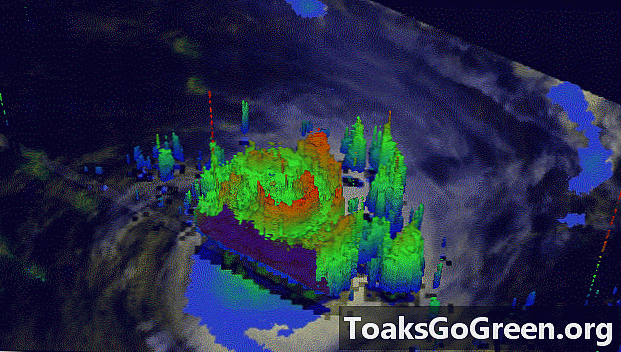 خلا سے دیکھیں: طوفان جیسمین 3-D میں