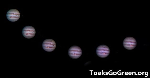Tonton bayangan bulan di Jupiter