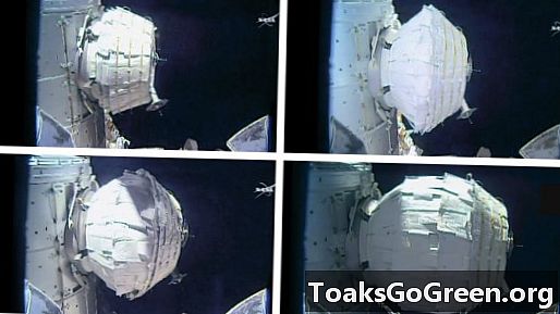 Panoorin ang pinakabagong module ng ISS