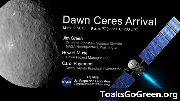 Katso video Dawn-avaruusaluksesta, joka lähestyy asteroidi Vestaa
