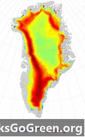 Melting in Greenland mencetak rekor baru sebelum akhir musim leleh