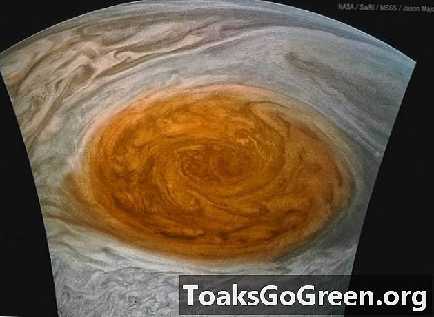 Ồ Hình ảnh Red Spot siêu gần gũi của Juno