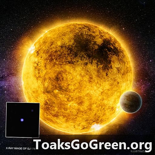 Rentgenová astronomie a hvězdy hostující planetu