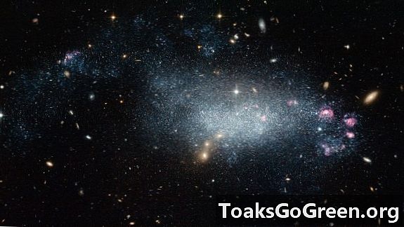 Jauna galaktika vietinėje visatoje?
