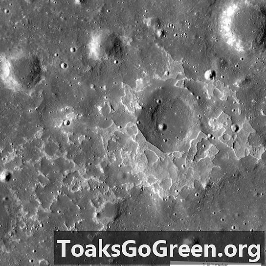 Aktívne sopky Mesiaca v geologicky poslednej dobe