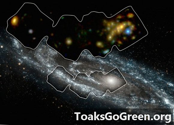 Andromedan galaksi korkean energian röntgenkuvissa