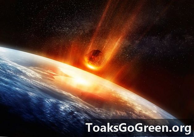 Simulacija udarcev asteroida eksplodira v New Yorku