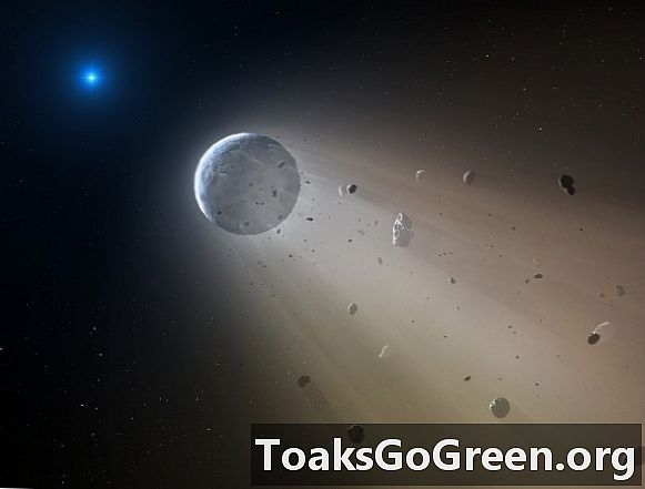 Астрономы находят мертвую звезду, разрушающую планету