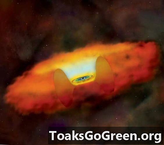 Astronomer synes teeny supermassive svart hull
