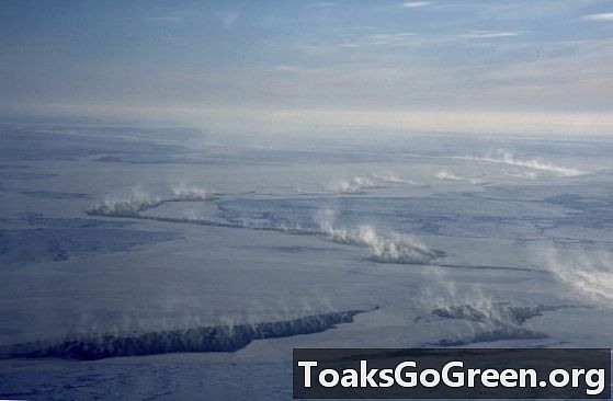 Потрісканий арктичний морський лід викликає проблему ртуті