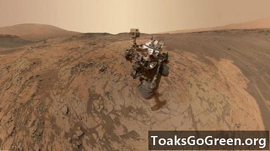 Curiosity rover mendeteksi nitrogen di Mars