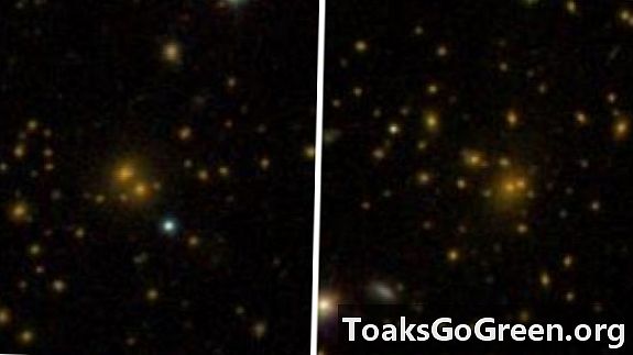 Materi gelap terkait dengan struktur internal cluster galaksi