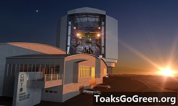Milzu Magelāna teleskops ir aiziet
