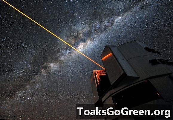 Laserskapning för att dölja jorden från utlänningar?