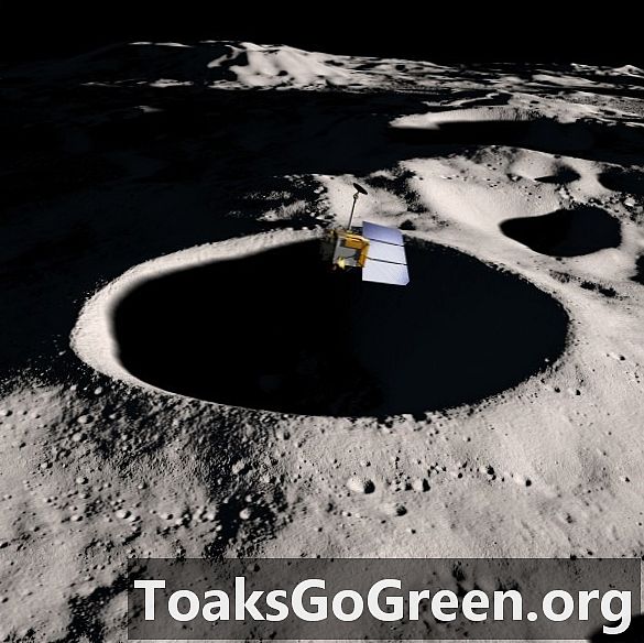 Orbiter de reconhecimento lunar cai perto da lua