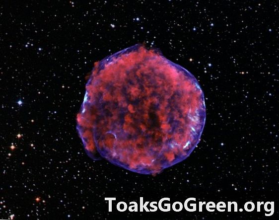 Mach 1000 lampu gelombang kejut supernova sisa - Ruang