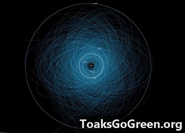 Новое изображение НАСА показывает потенциально опасные астероиды