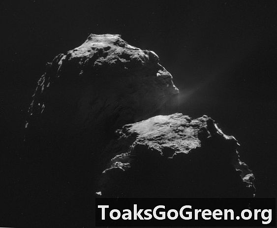 De komeet van Rosetta voedt het debat over de oorsprong van de oceanen op aarde