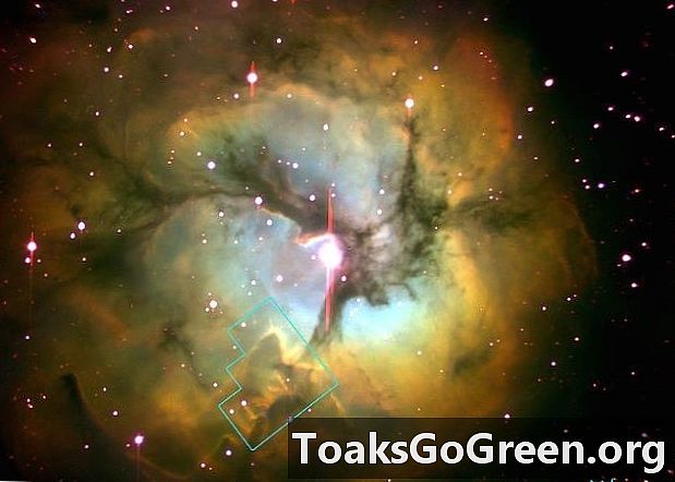 Viz Messier 20, Trifidova mlhovina