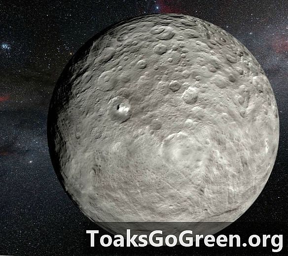 Nepričakovane spremembe v svetlih točkah Ceres