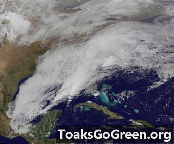 Uzaydan görüntüle: ABD'de kış fırtınası hareketini izleyin