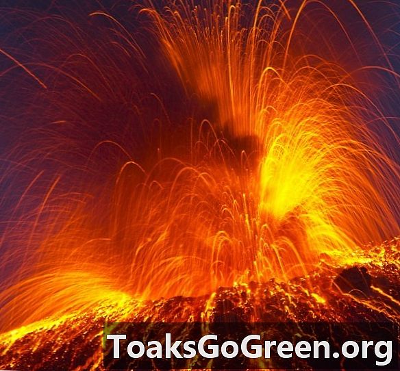 Co způsobuje erupce supervolcano?