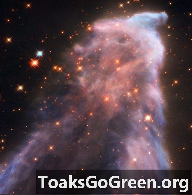 Zoom in op de Ghost Nebula